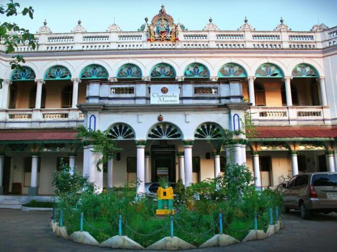 Chettinadu Mansion - An Authentic Heritage PalaceOver view
