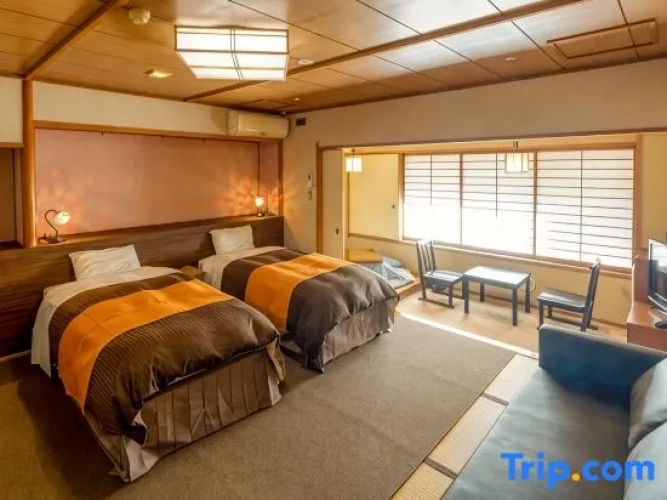 Japanese-Style with Bath room with river view