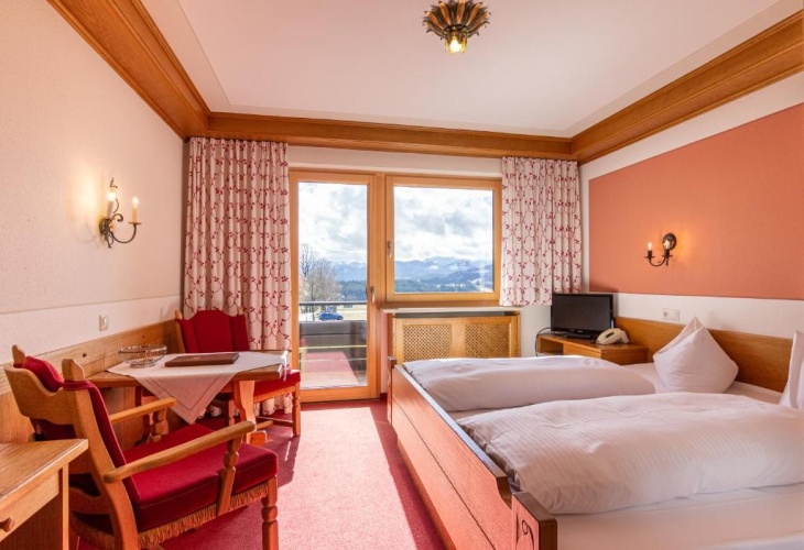 Standard Double room with balcony and with view