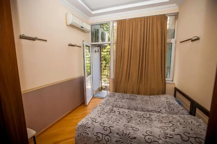 Apartment with balcony and with view