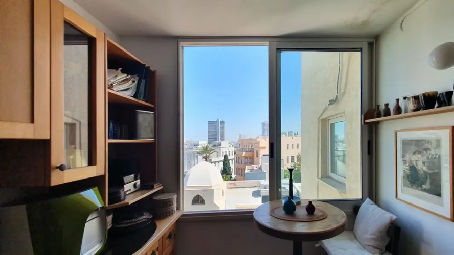 5min walk beach - Pkg - Bialik Square #TL2