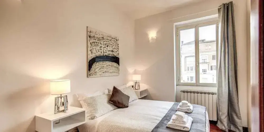 Attic terrace with St Peter's Dome View