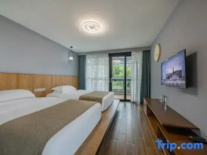 Deluxe Twin room with mountain view