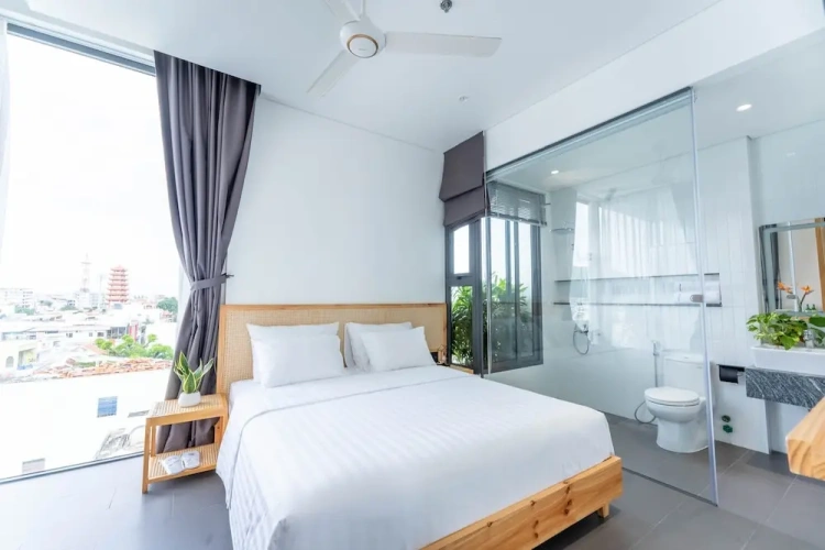 Superior Double room with balcony and with garden view