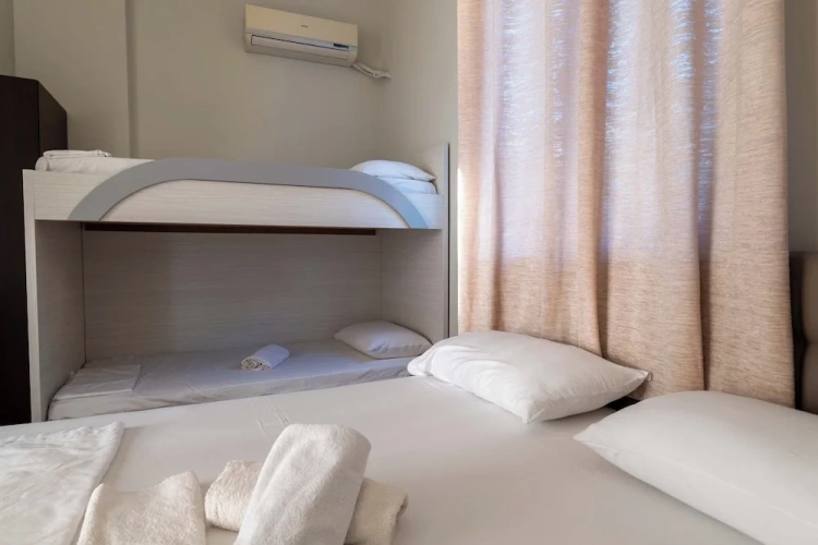 Standard Quadruple room with balcony and with ocean view