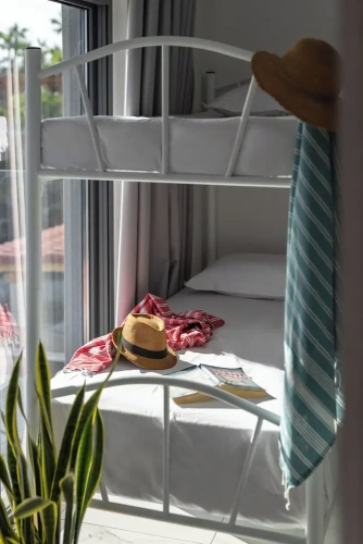 Family Suite with balcony and with pool view