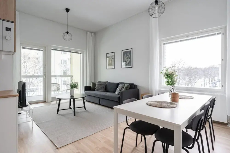 Brand New 2BR at Tammela Stadion, Sauna and Balcony