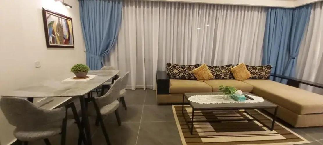 Suite with pool view