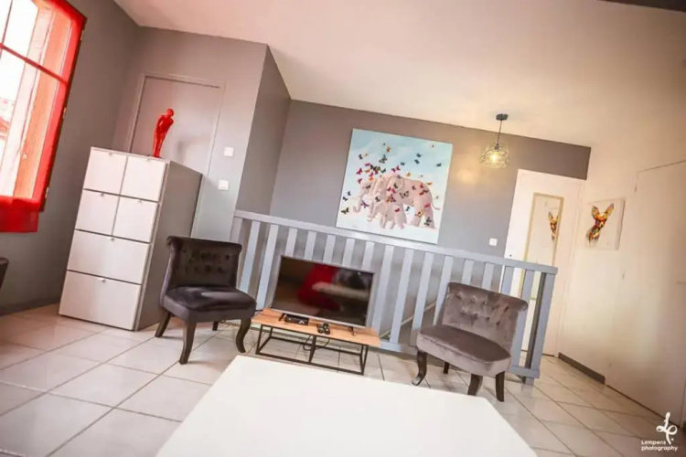 Duplex Centre Ville 6 Personnes (Wifi/Parking)