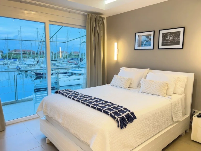 Standard Double room with balcony and with harbour view