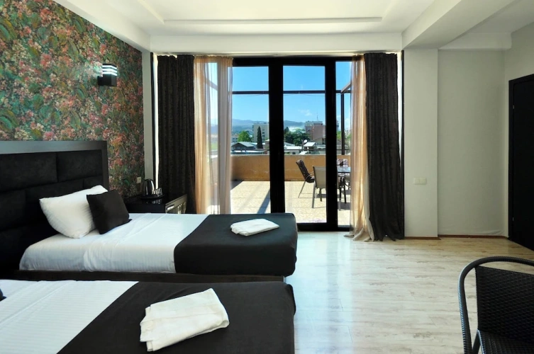 Standard Double room with balcony and with view