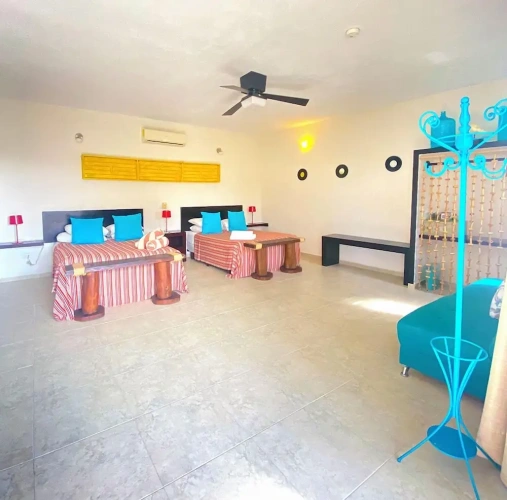 Standard Quadruple room with balcony