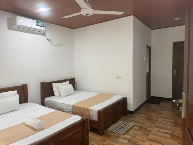 Deluxe Twin room with balcony and with garden view