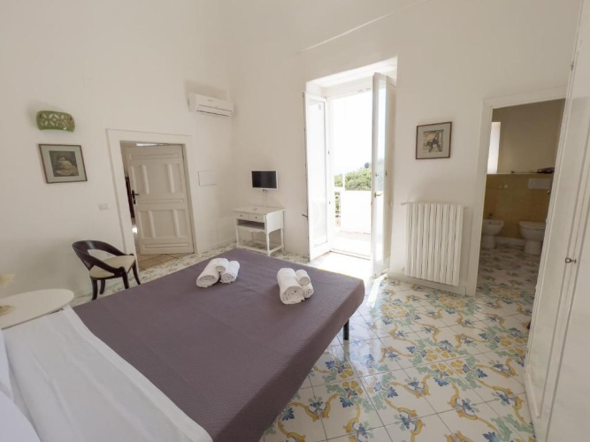 Deluxe Double room with balcony and with sea view