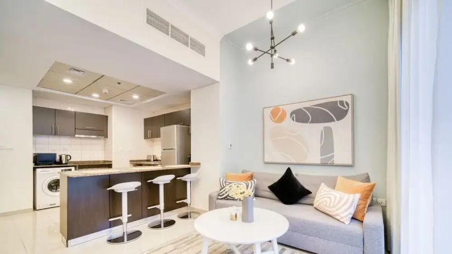 Contemporary One Bedroom with Chic Design