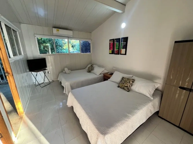 Standard Quadruple room with balcony