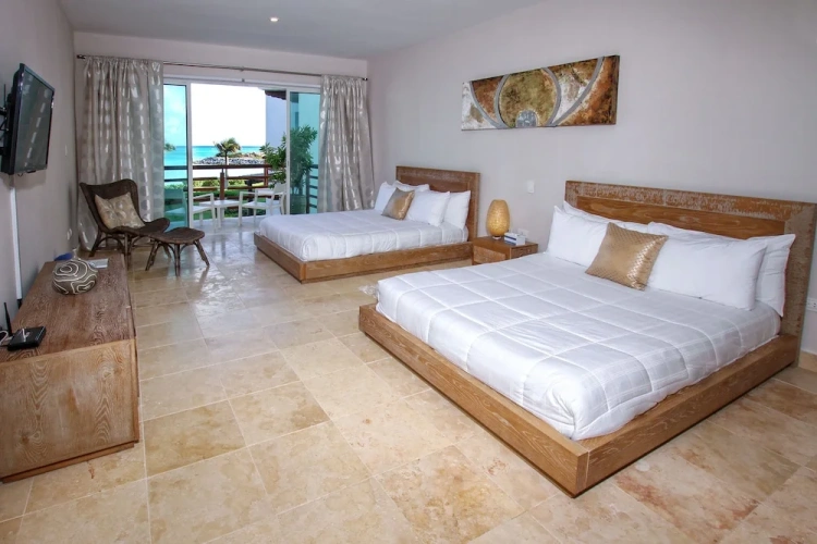 Studio with balcony and with ocean view