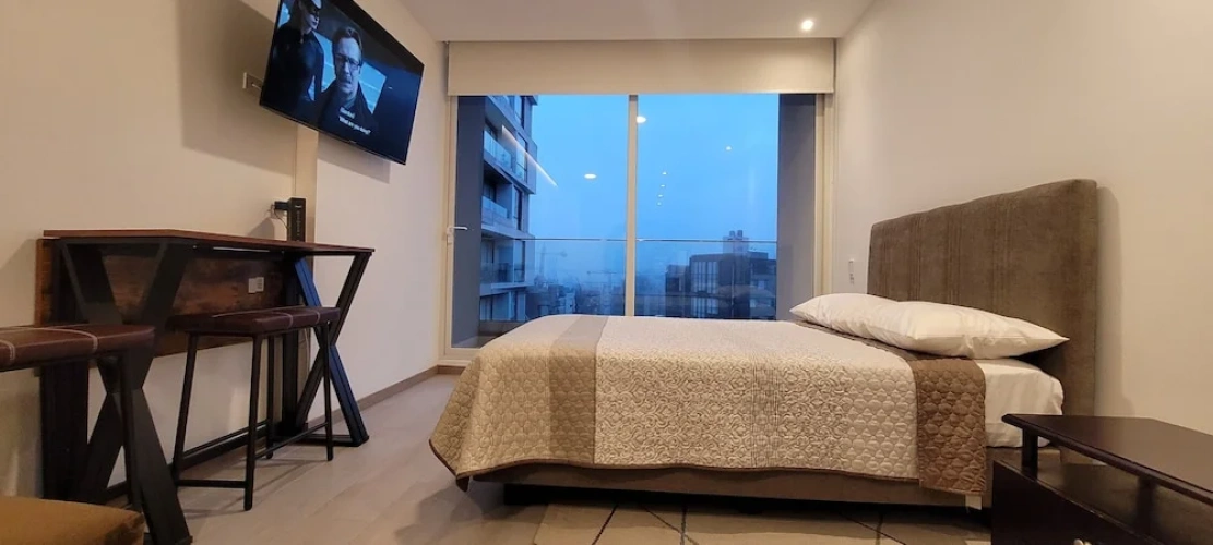Business Double Suite with balcony and with city view