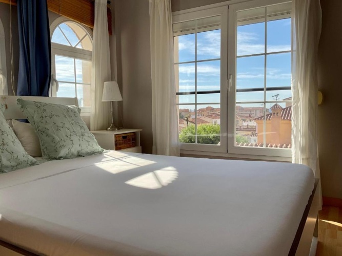 Double room with partial sea view