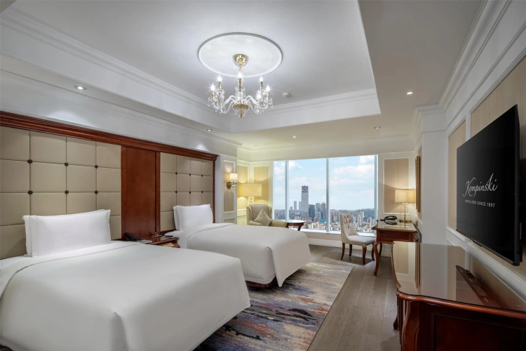 Deluxe Twin room with city view