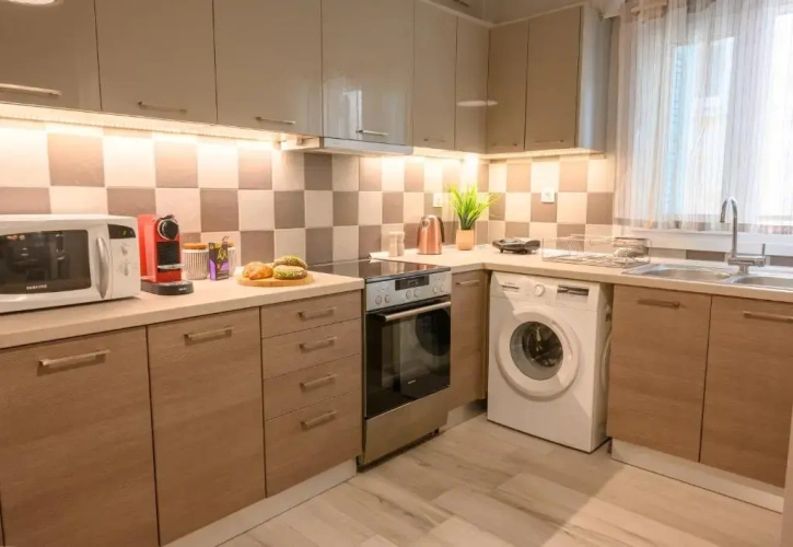 1 Bedroom Double Apartment with balcony and with city view
