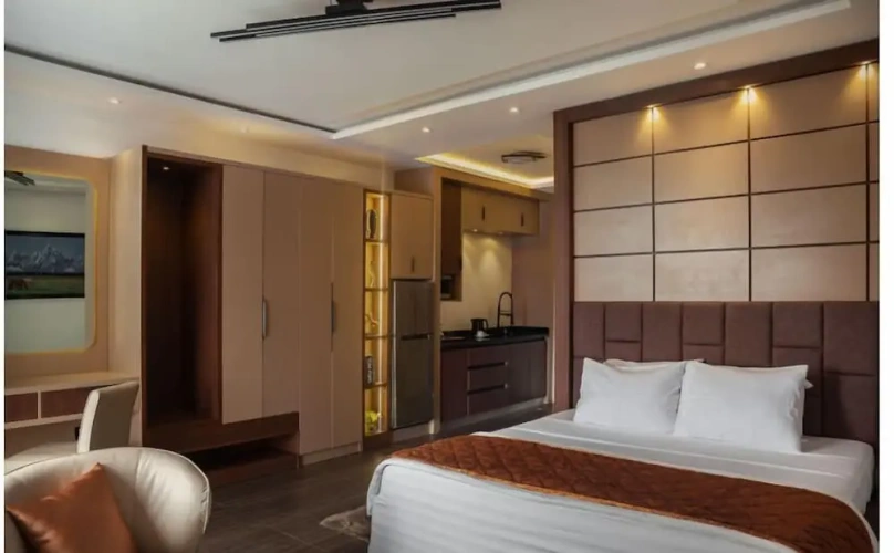 Standard Double room with pool view