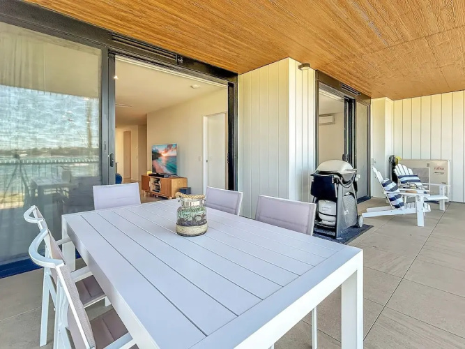 3-bed: Riverfront Alfresco Dining & Rooftop Pool