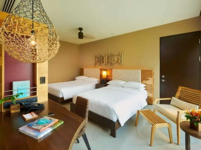 Double room with balcony and Bay View