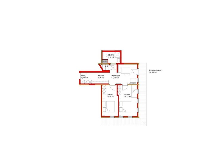 2 Bedrooms Apartment