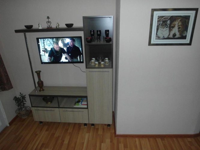 Apartment with balcony and with view