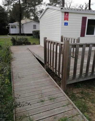 Outside