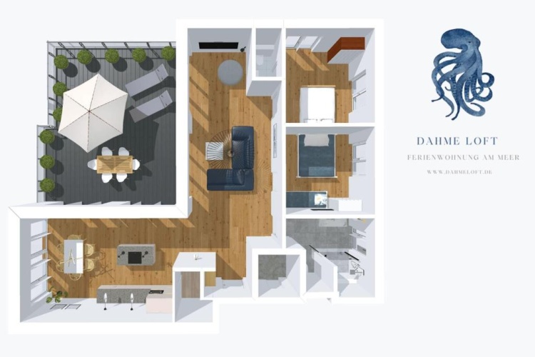 2 Bedrooms Apartment