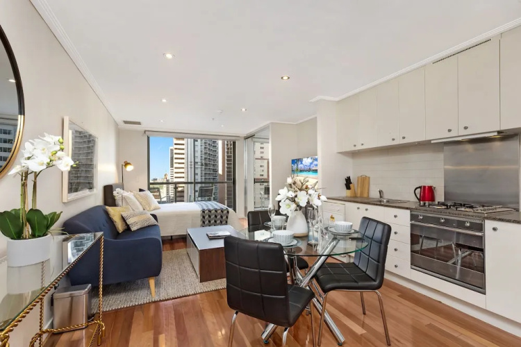 Sydney Cbd Self Contained Modern Studio Apartment