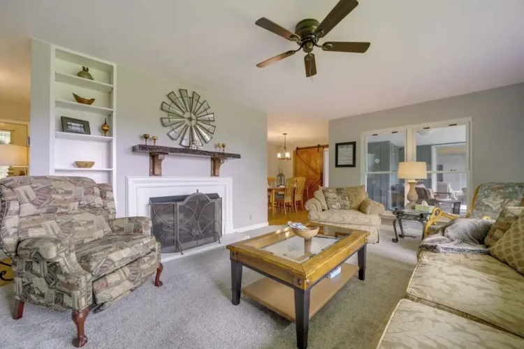 Centrally Located Brevard Home w/ Deck & Fire Pit!