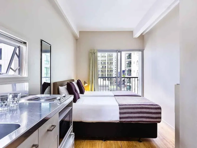 Twin Studio with balcony