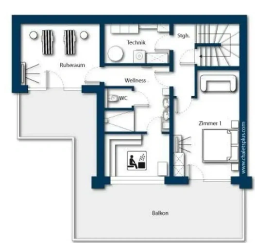 3 Bedrooms Double Chalet