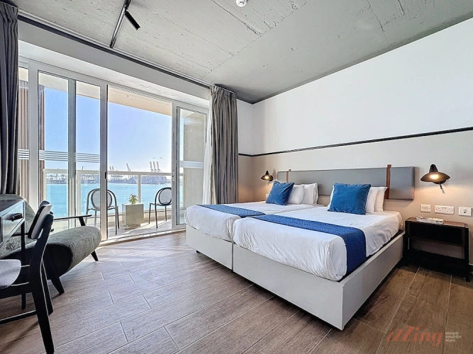 Superior Double room with balcony and with sea view