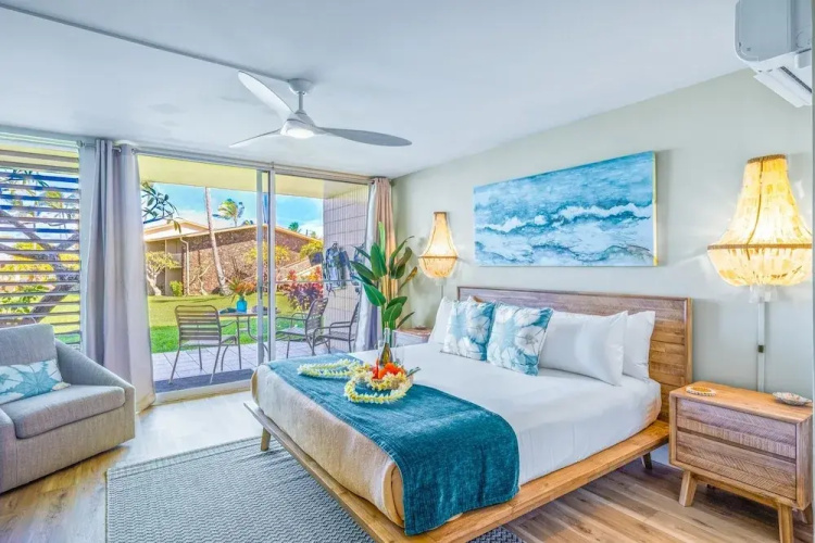 Napili Shores G154 Ocean View Studio Condo by RedAwning