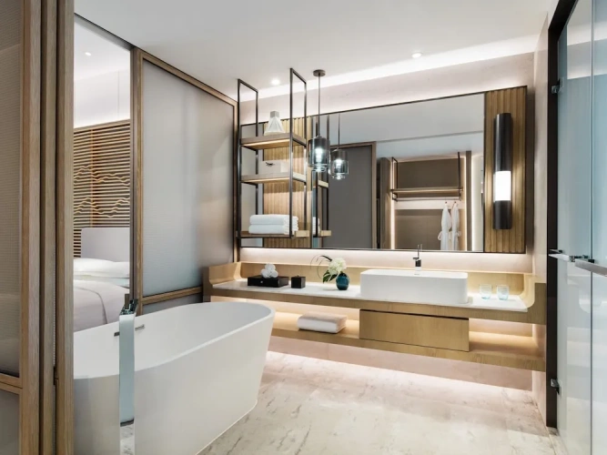 Deluxe Double room with balcony and with garden view