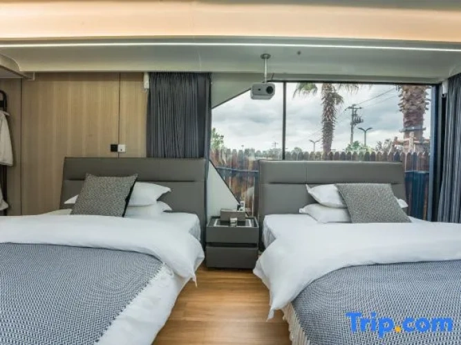 2 Bedrooms Standard Capsule with courtyard view