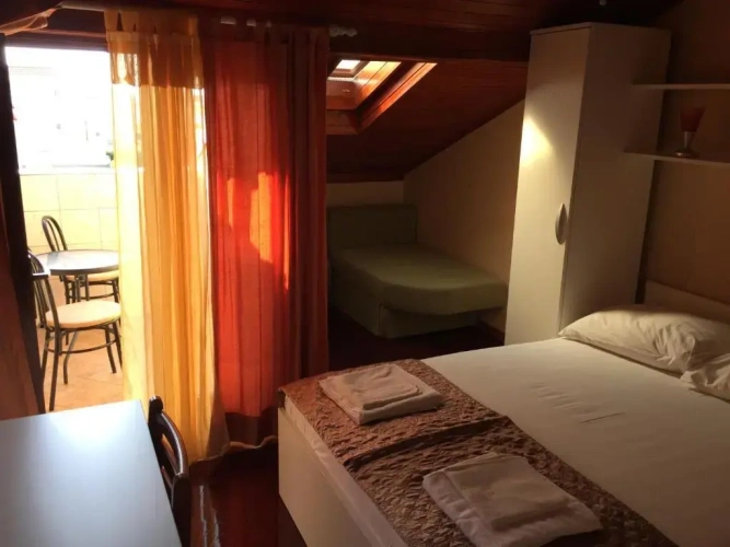 Standard Double room with balcony and with view