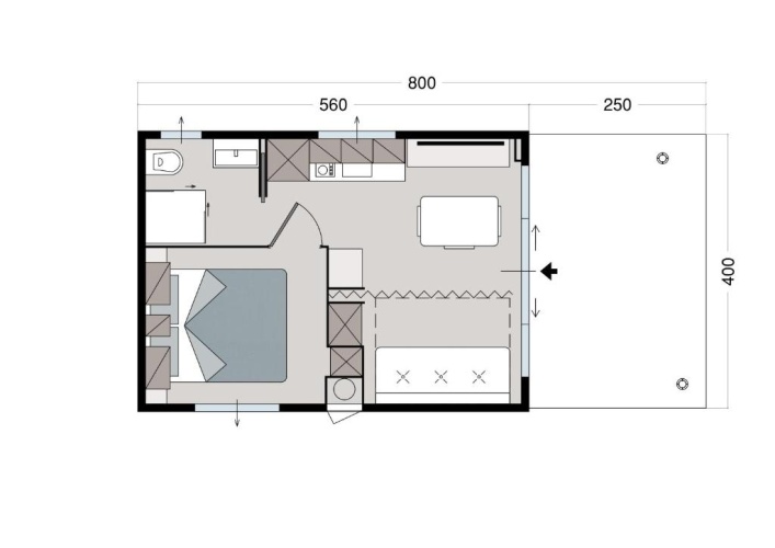 Premium room with pool view