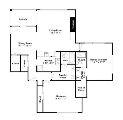 2 Bedrooms Premium room with balcony and with view