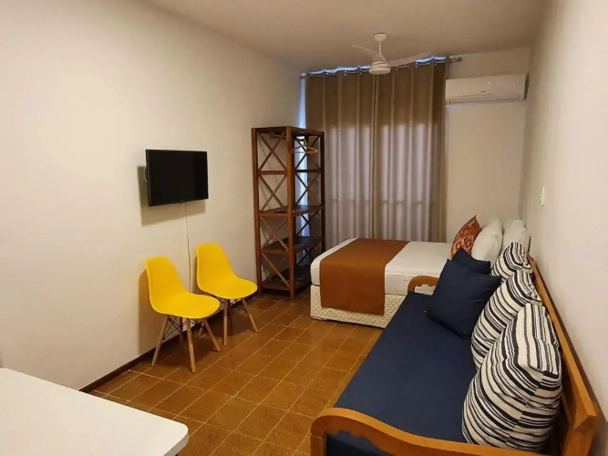 FLAT NOVO - 100M Praia Pitangueiras - Capt.Varam