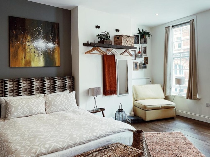 1 Bedroom Superior Double Studio with city view