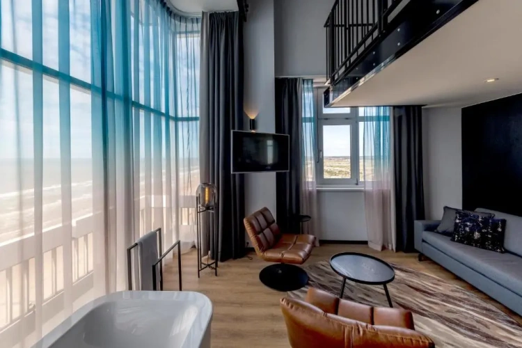 Double Apartment with land view