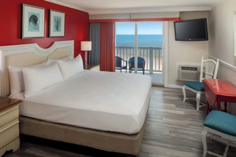 Standard Double room with balcony and with water view