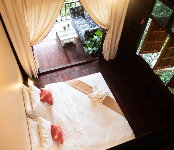 Standard Family room with land view