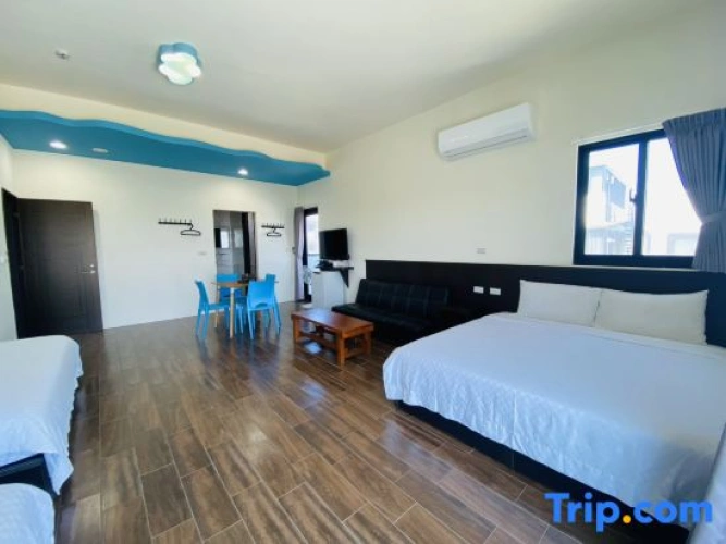 Standard Family room with balcony and with sea view
