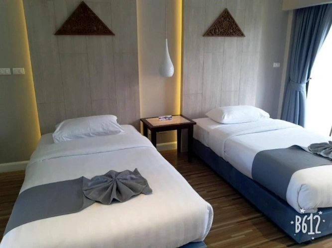 Deluxe Twin room with balcony and with lake view